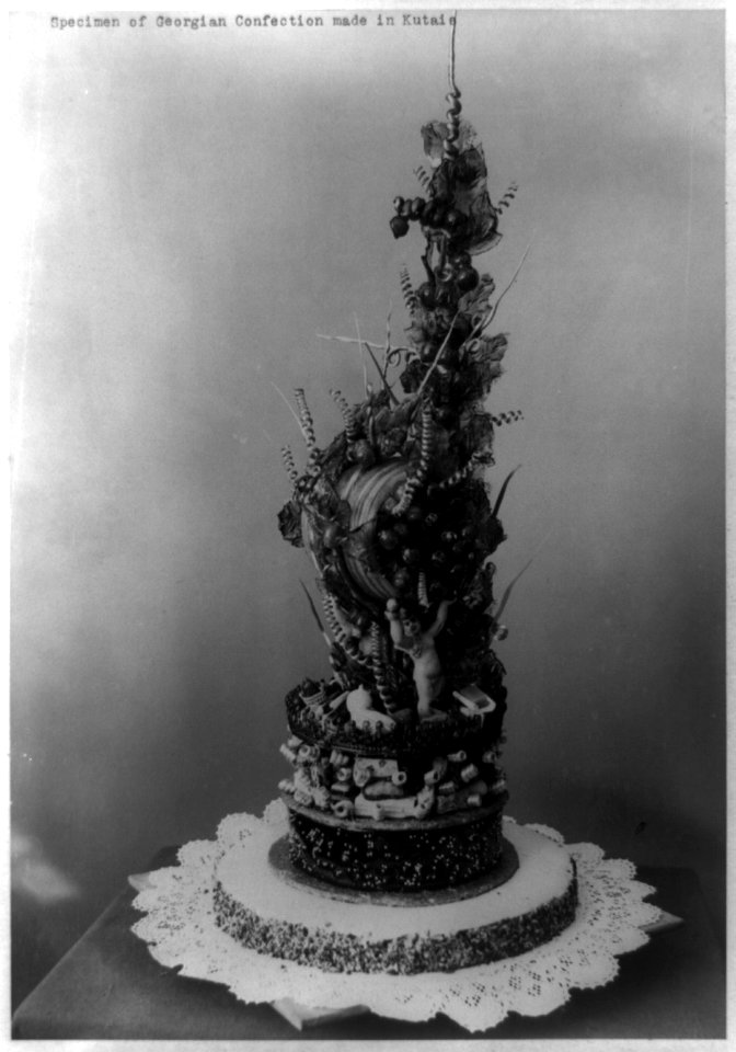 Specimen of Georgian confection made in Kutais LCCN89709353