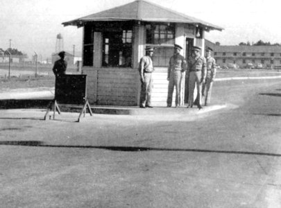 Spence Army Airfield - Main Gate