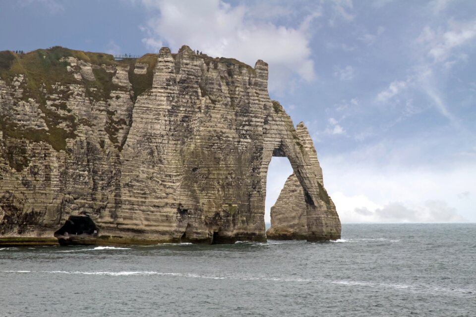 Rock cliff white cliffs