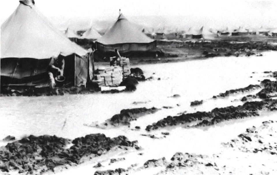 Spinazzola AAF Italy tents