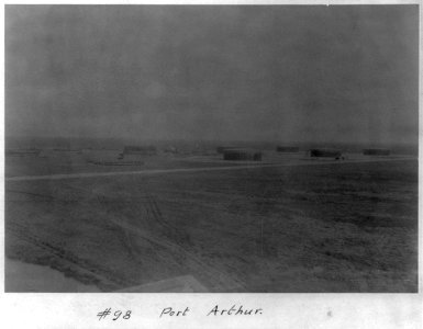 Spindletop, Beaumont, Port Arthur, and vicinity, Texas - oil industry- Port Arthur (bird's eye view) LCCN2005692247
