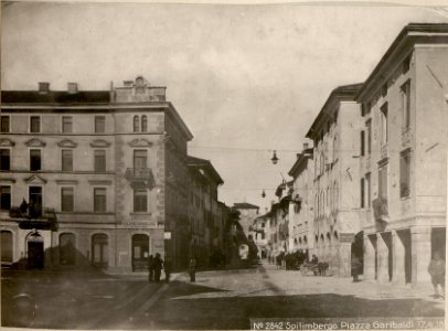 Spilimbergo. Piazza Garibaldi 17.4.18. (BildID 15617529)