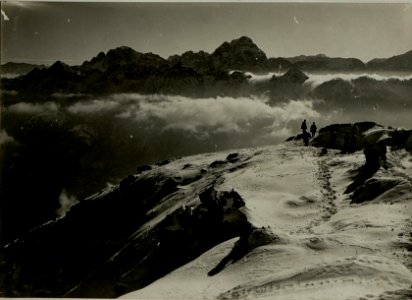 Spitze des Gisnitz 1929 mit Blick gegen den Bramkofl. (Montasch) (BildID 15466384)