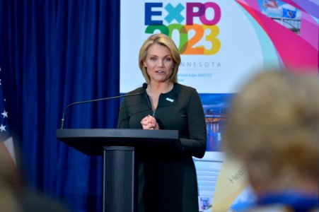 Spokesperson Nauert Delivers Remarks at a Reception in Support of the United States' Bid to Host the 2023 World's Fair