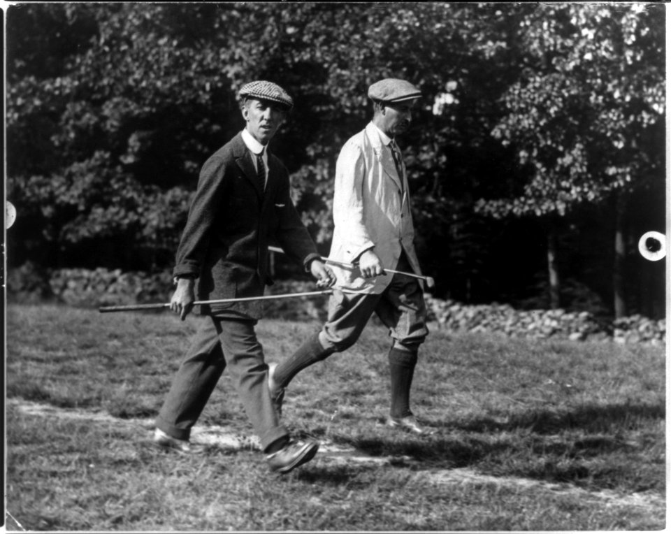 Sports - golf. Tom Vardon and Fred McLeod LCCN2006690379