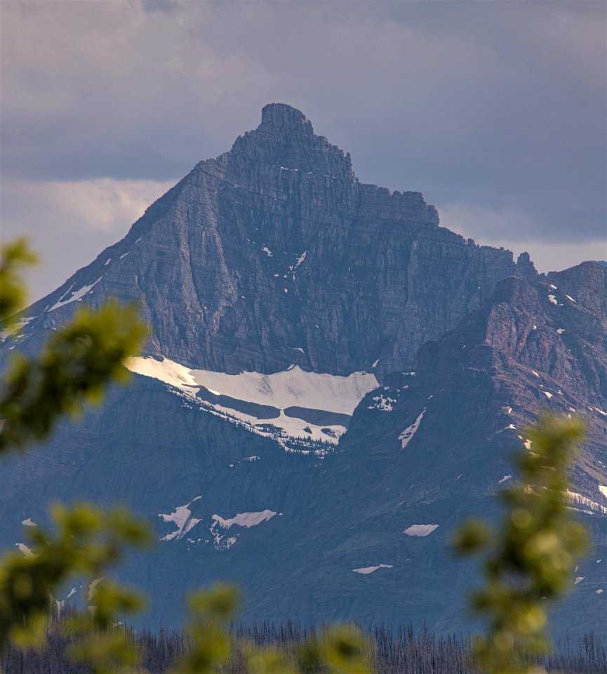 Split Mountain, north aspect