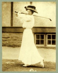 Sports - Golf - Miss Katharine Harley, former champion of the U.S. won at Chevy Chase, 1908 LCCN2002709746
