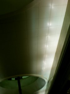 Sportivnaya metrostation - the ceiling in the lower hall