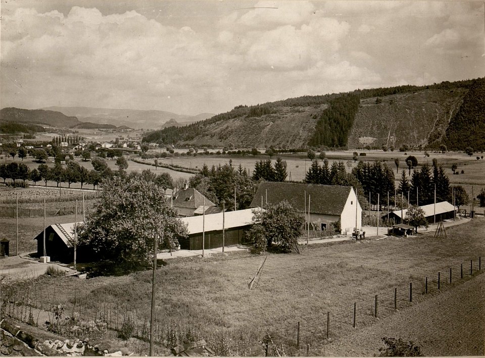 Sprengmittel-Abtlg.des Mob.Schanzzeugdepot 7.in St.Veit a-d.Glan. (Gesammtansicht.) 31-7.1917. (BildID 15802043)