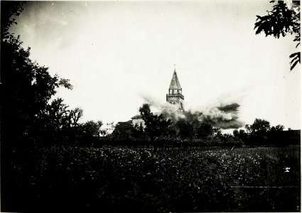 Sprengung der Kirche in Konstanjevica. (BildID 15586829)