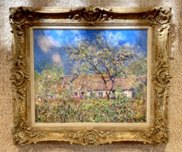Springtime at Giverny - Claude Monet