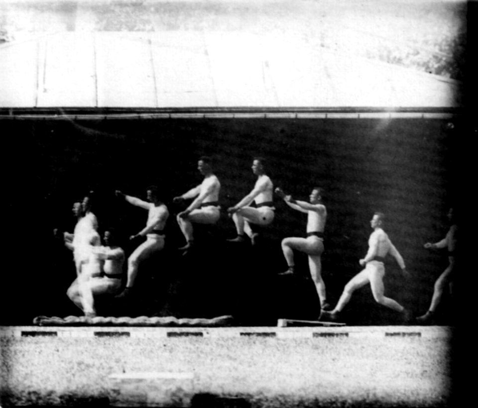 Sprung mit Anlauf 1886