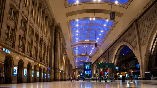 Leipzig central station db