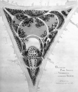 Springer ontwerp park op Veldhoven 1897