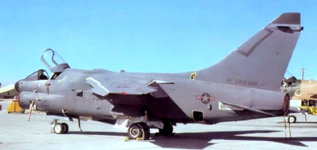 66th Fighter Weapons Squadron A-7D Corsair II 69-6200
