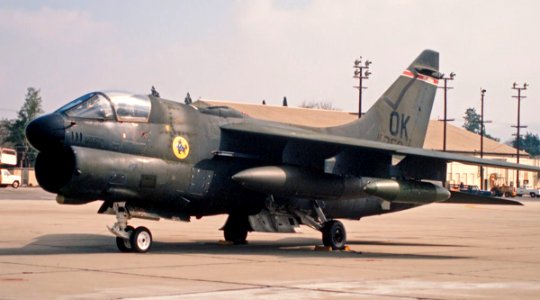 125th Tactical Fighter Squadron A-7D Corsair II 74-1758
