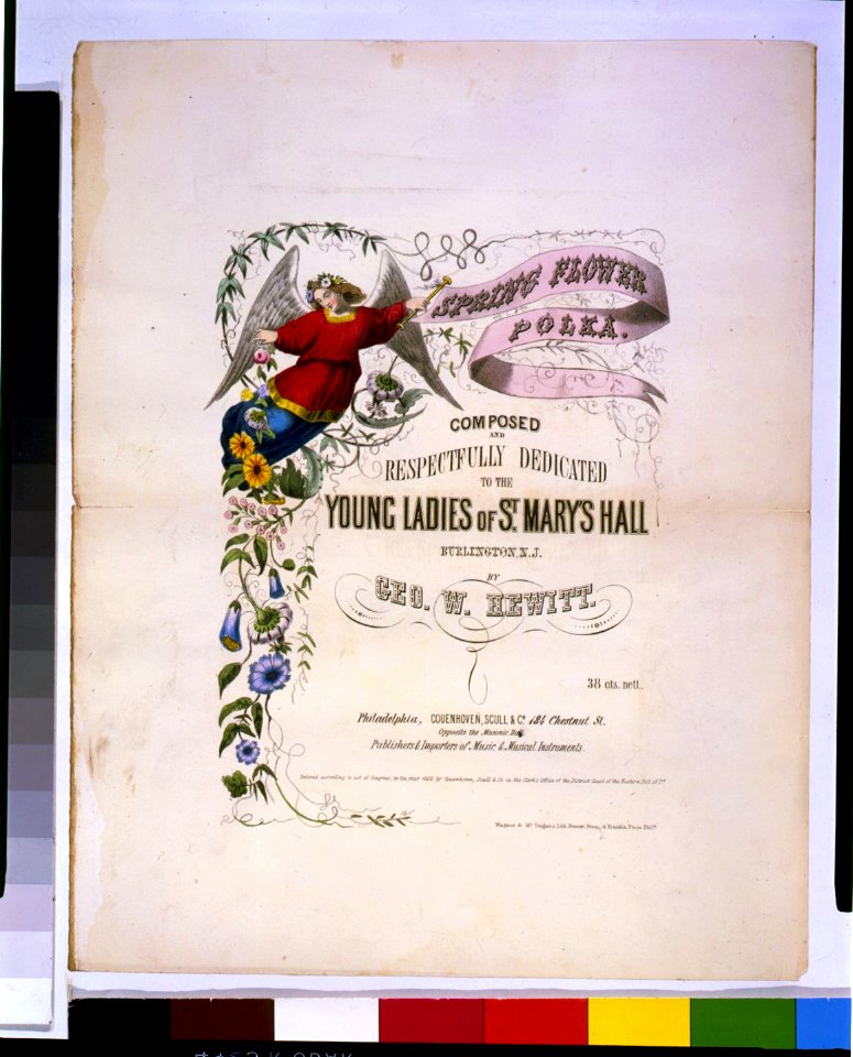 Spring flower polka - Wagner & McGuigans Lith Stream Press. LCCN95507786