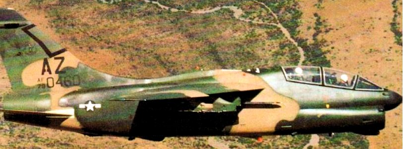 152d Tactical Fighter Squadron A-7K Corsair II 79-0460