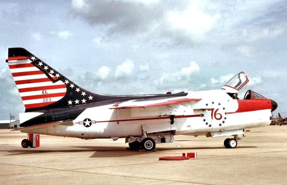 75th Tactical Fighter Squadron A-7D Corsir II 72-0223