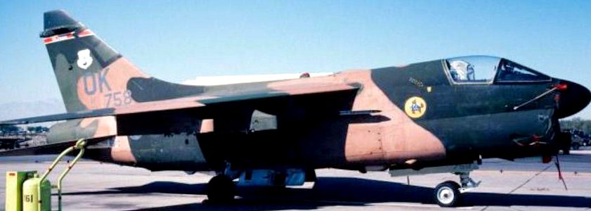 125th Tactical Fighter Squadron A-7D Corsair II 74-1758 2