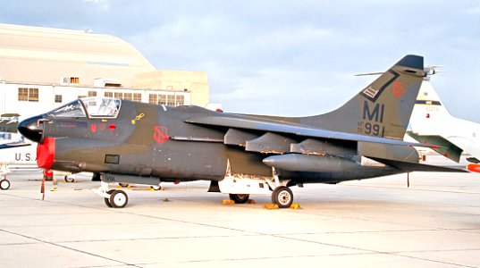 107th Tactical Fighter Squadron A-7D Corsair II 70-0991 2