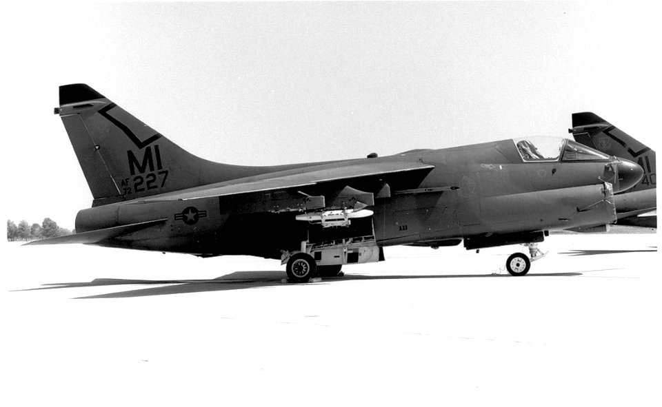107th Tactical Fighter Squadron A-7D Corsair II 72-0227