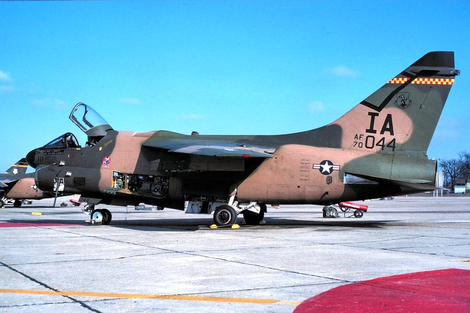 124th Tactical Fighter Squadron A-7D Corsair II 70-1044