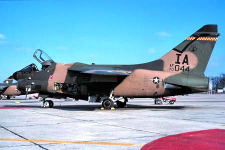 124th Tactical Fighter Squadron A-7D Corsair II 70-1044