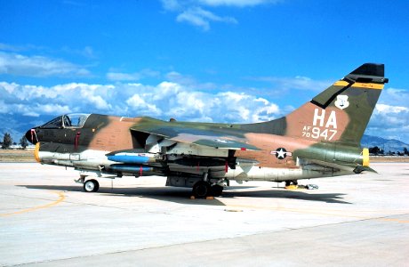 174th Tactical Fighter Squadron A-7D Corsair II 70-0947