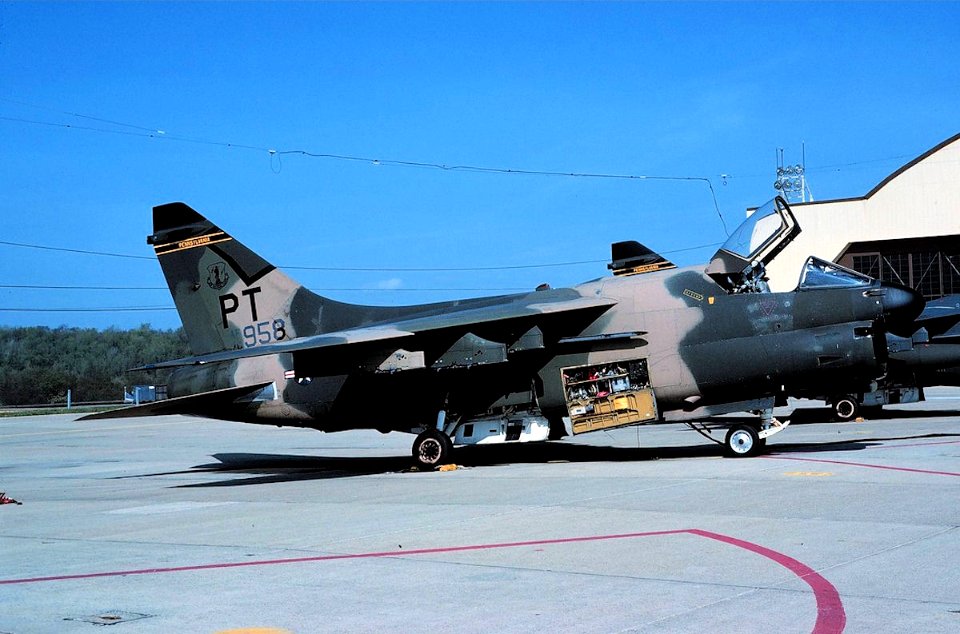146th Tactical Fighter Squadron A-7D Corsair II 70-0958