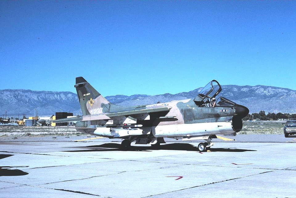 188th Tactical Fighter Squadron A-7D Corsair II 72-0237