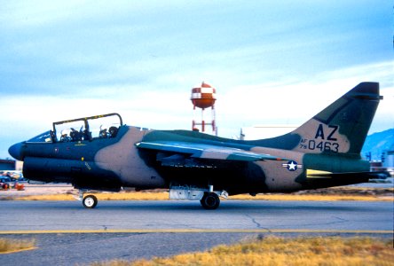 152d Tactical Fighter Squadron A-7K Corsair II 79-0463