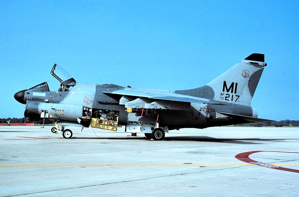 107th Tactical Fighter Squadron A-7D Corsair II 72-0217