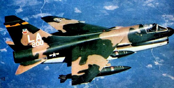 310th Tactical Fighter Training Squadron A-7D Corsair II 69-6200