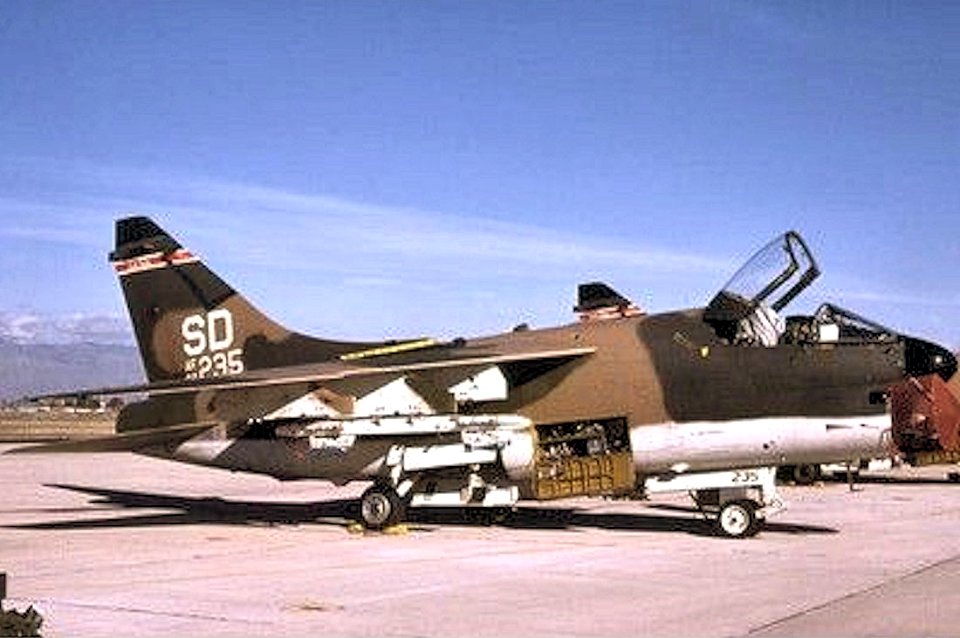 175th Tactical Fighter Squadron A-7D Corsair II 69-6235