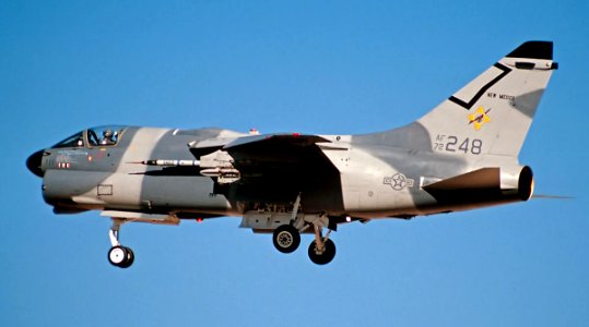 188th Tactical Fighter Squadron A-7D Corsair II 72-0248