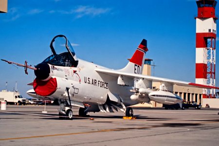 445th Flight Test Squadron YA-7D 67-14584
