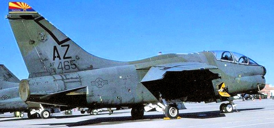 152d Tactical Fighter Squadron A-7K Corsair II 79-0465