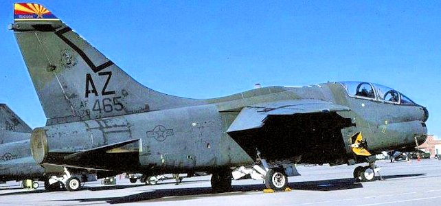 152d Tactical Fighter Squadron A-7K Corsair II 79-0465