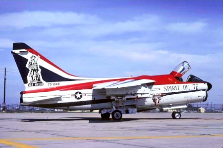 188th Tactical Fighter Squadron A-7D Corsair II 70-1048 Bicentennial