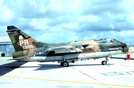 198th Tactical Fighter Squadron A-7D Corsair II 70-0995