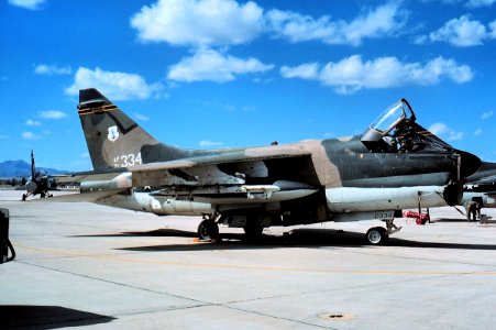 146th Tactical Fighter Squadron A-7D Corsair II 71-0334