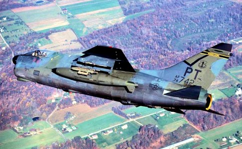 146th Tactial Fighter Squadron A-7D Corsir II 74-1742