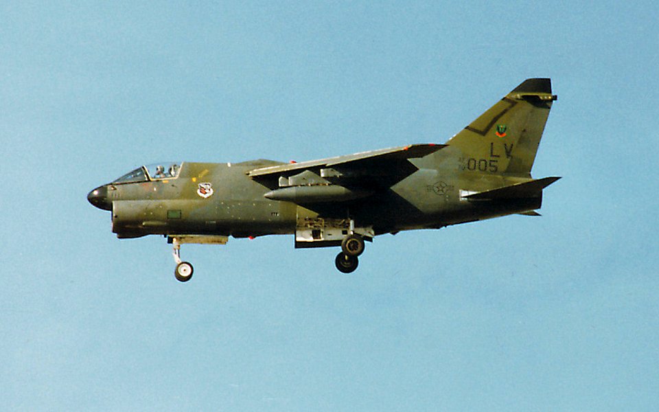 4451st Tactical Squadron A-7D Corsairr II 70-1005