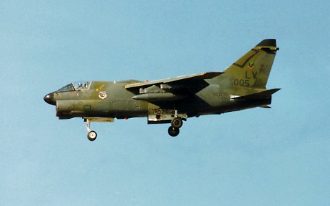 4451st Tactical Squadron A-7D Corsairr II 70-1005