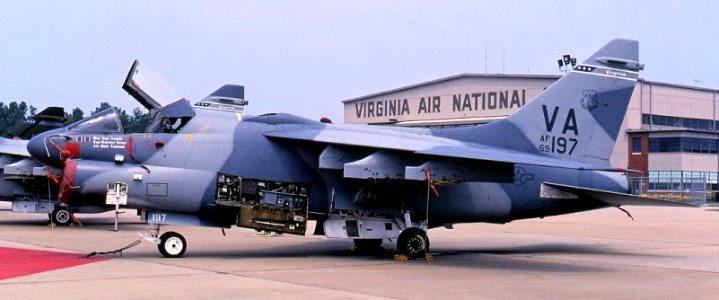 149th Tactical Fighter Squadron A-7D Corsair II 69-6197