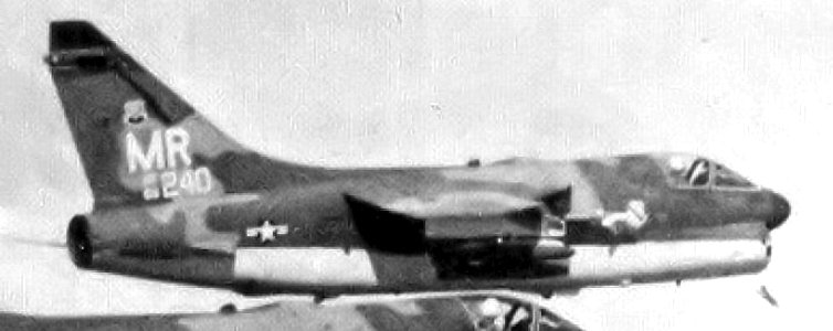 353d Tactical Fighter Training Squadron A-7D Corsir II 69-6240
