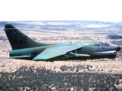 152d Tactical Fighter Squadron A-7D Corsair II 70-1013