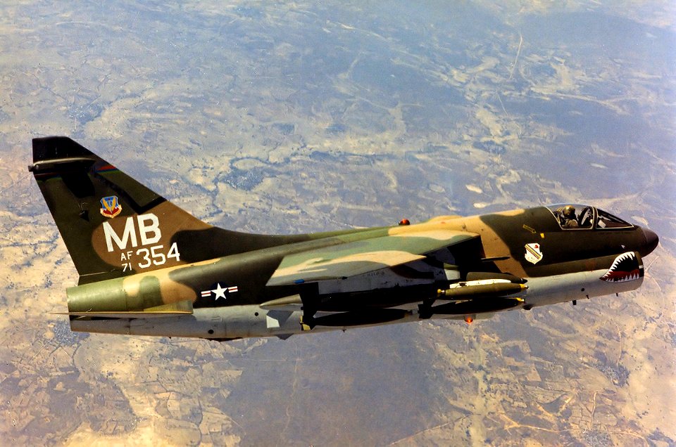 354th Tactical Fighter Wing A-7D Corsair II 71-0354