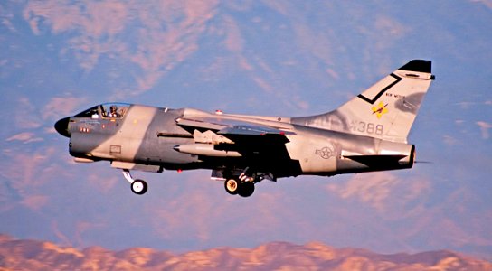 188th Tactical Fighter Squadron A-7D Corsair II 75-0388